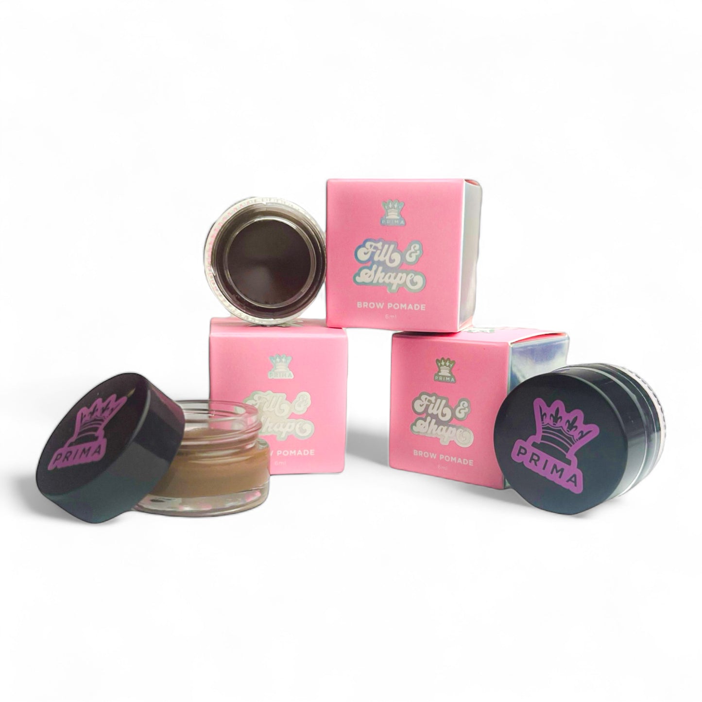 Fill & Shape Brow Pomade - Black