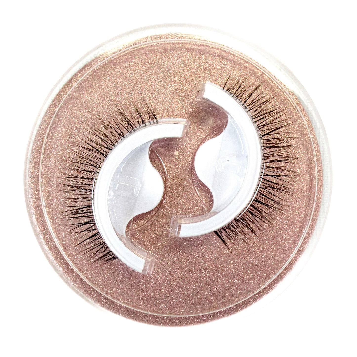 PRE-GLUED STRIP LASHES- Caramel (Self-Adhesive)