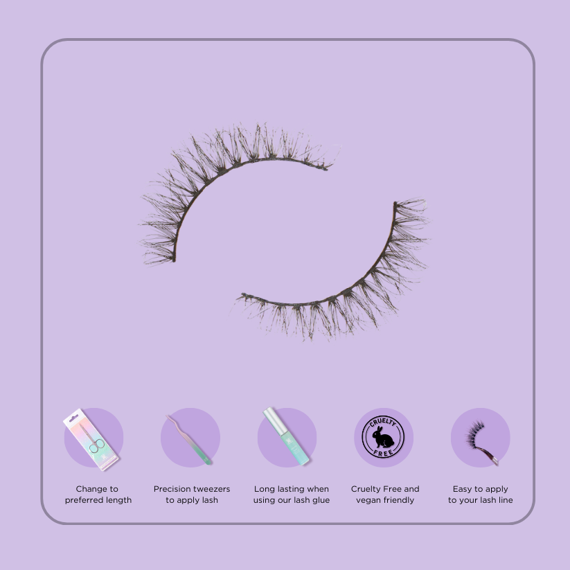 Dainty 3D Vegan Lashes #D70