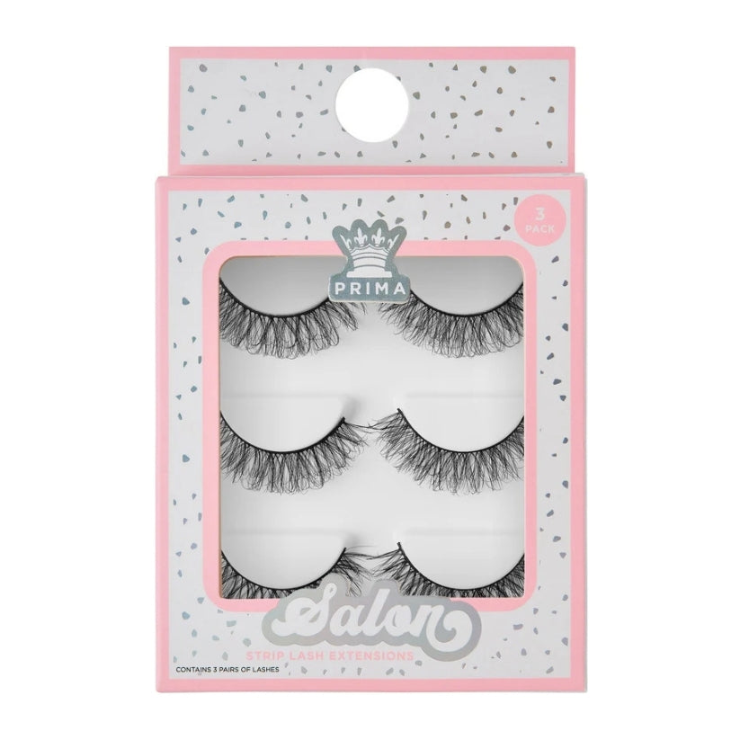 Salon Strip Lash Extensions #Aquarius Triple Pack