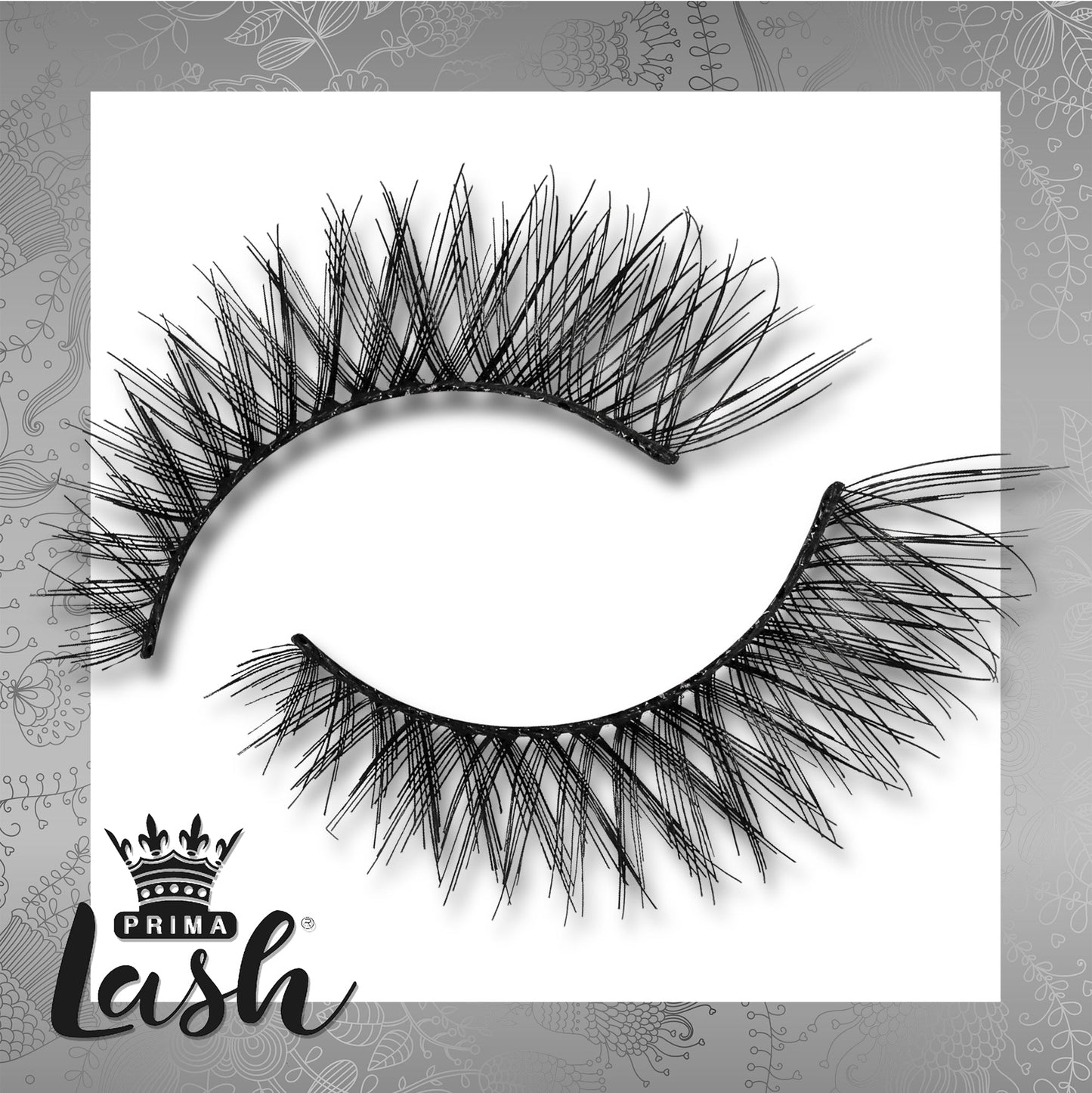 Natural Hair Strip Lashes #806 Double Layer
