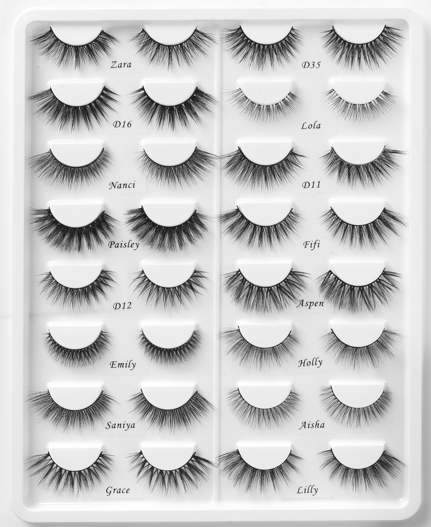 NEW Lash Vault 2024, 16 pairs