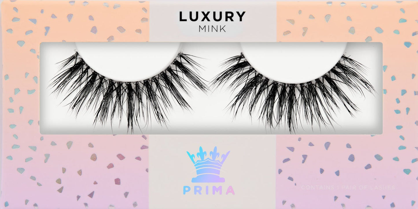 Luxury Mink strip Lashes #Savage (3D)