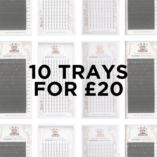 Mega Deal 10 Lash Trays for £20 (Save up to 90%)