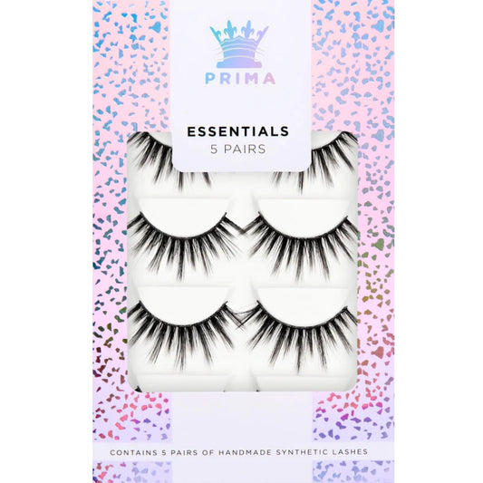 Essentials 5 Pair Pack Vegan Lashes #Arabella