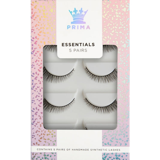 ESSENTIALS 5 PAIR PACK VEGAN LASHES #BELLA