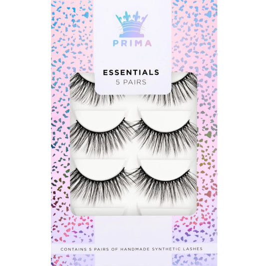 ESSENTIALS 5 PAIR PACK VEGAN LASHES #ELLA