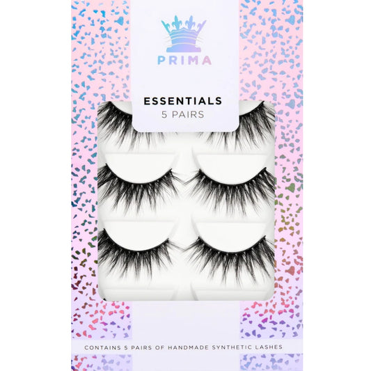 Essentials 5 Pair Pack Vegan Lashes #Jessica