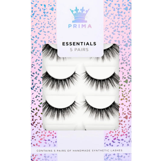 Essentials 5 Pair Pack Vegan Lashes #Lilly