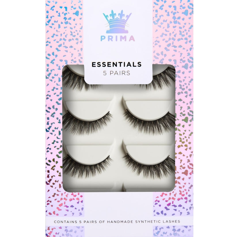 ESSENTIALS 5 PAIR PACK VEGAN LASHES #LOLA