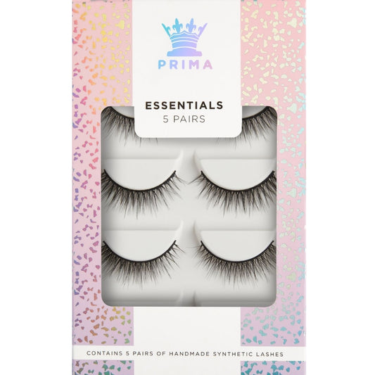 ESSENTIALS 5 PAIR PACK VEGAN LASHES #ORLA