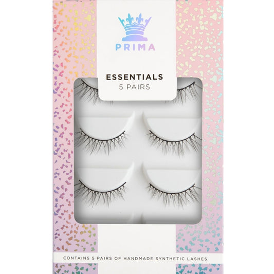 ESSENTIALS 5 PAIR PACK VEGAN LASHES #RONI