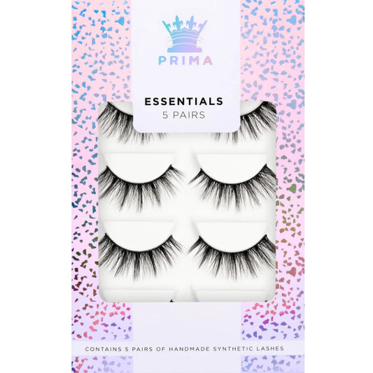 Essentials 5 Pair Pack Vegan  Lashes #Zarah