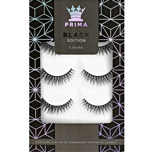 Black Edition 5 pack Vegan Lashes #Charmed