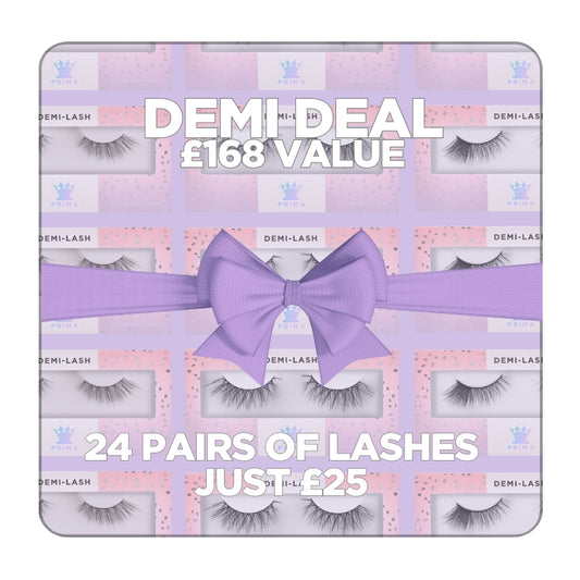 Demi Lash mix bundle full case (24 pairs- 69p each!)