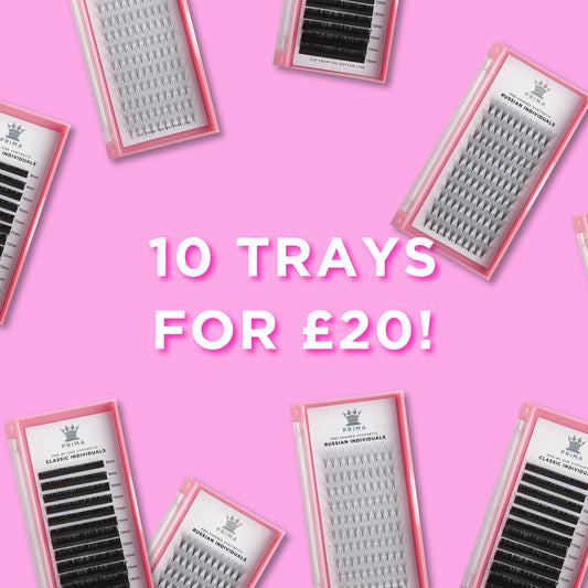 Mega Deal 10 Lash Trays for £20 (Save up to 90%)