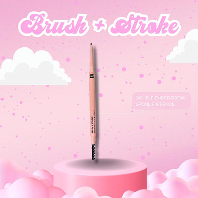 Brush & Stroke - Brow Pencil & Waxed Spoolie