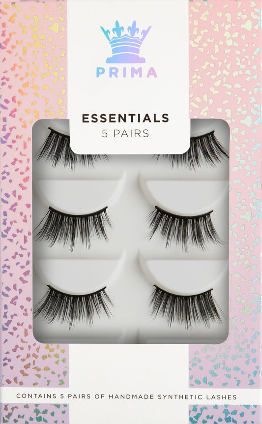 ESSENTIALS 5 PAIR PACK VEGAN LASHES #EDEN