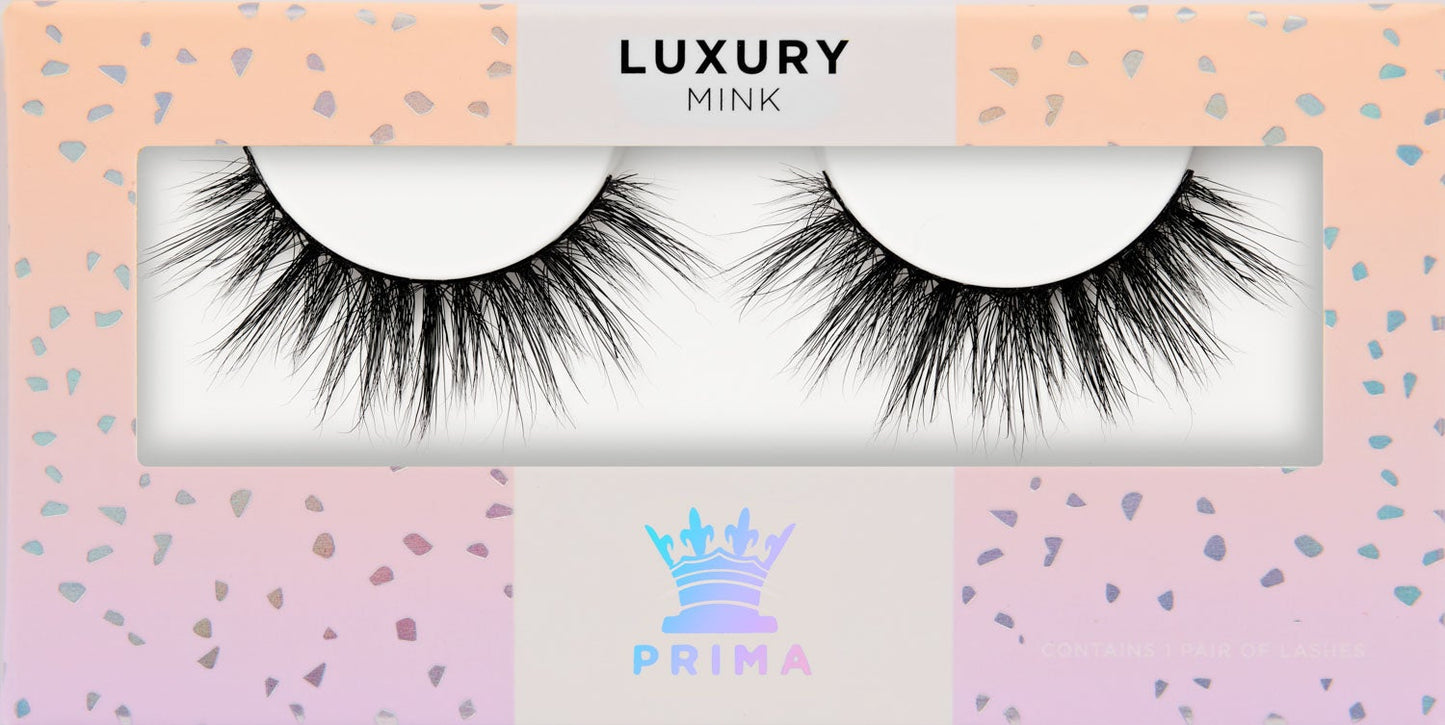 Luxury Mink strip Lashes #Angelic (3D)