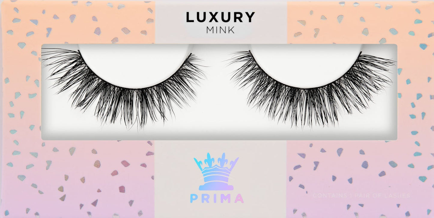 Luxury Mink strip Lashes #Carnage