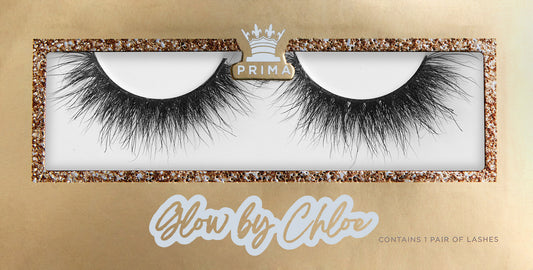 GLOW BY CHLOE X PRIMALASH LUXURY MINK STRIP LASHES #GLOW