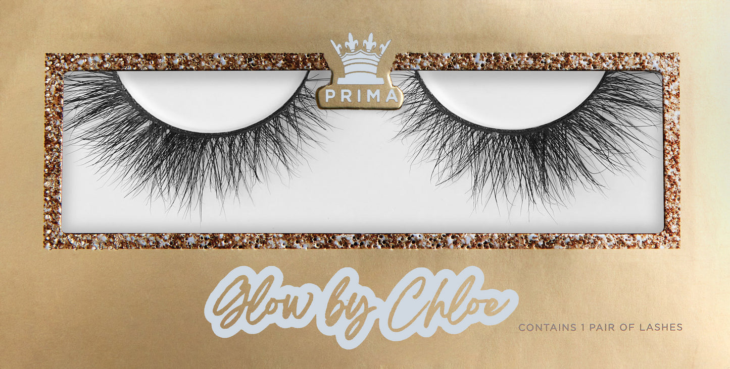 GLOW BY CHLOE X PRIMALASH LUXURY MINK STRIP LASHES #GRAVITATE