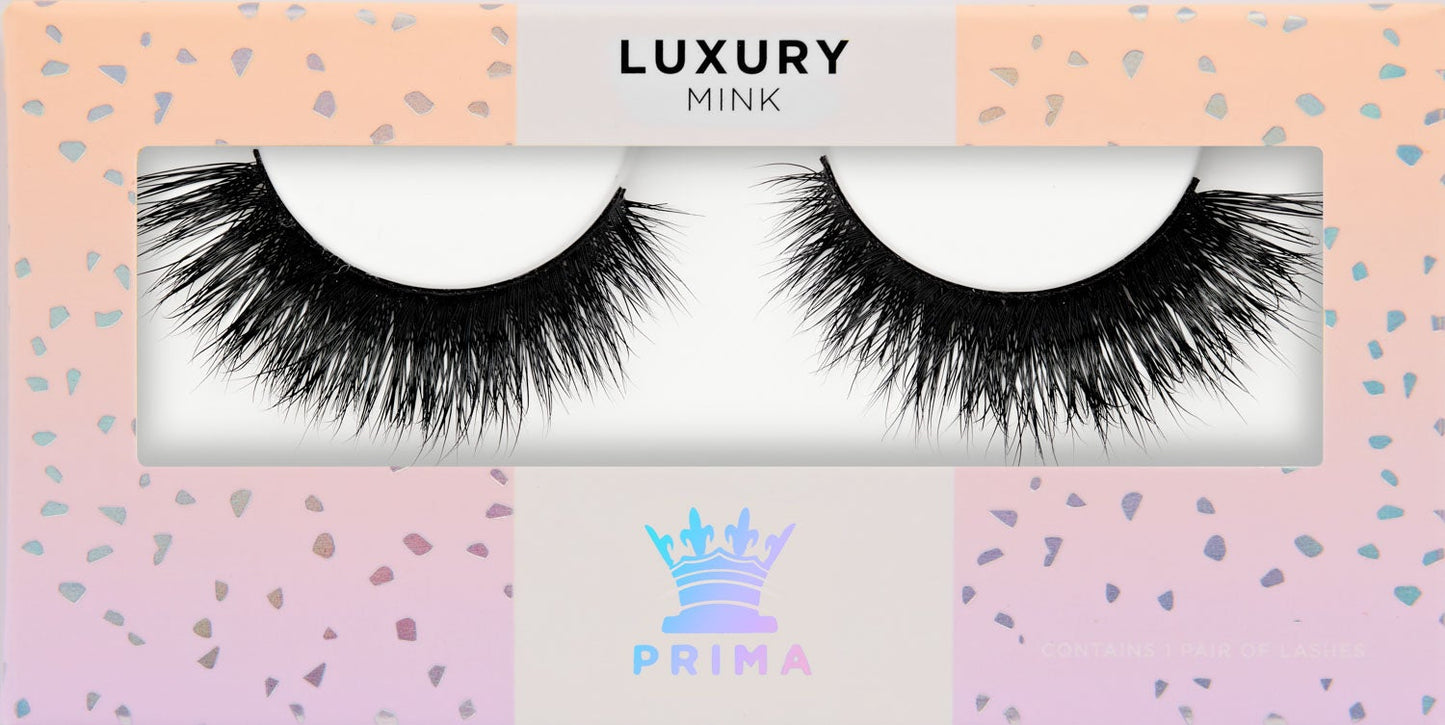 Luxury Mink strip Lashes #Hunty (3D)