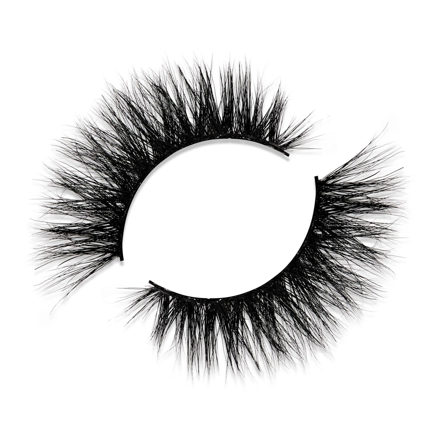 Luxury Mink strip Lashes #Hustler (3D)