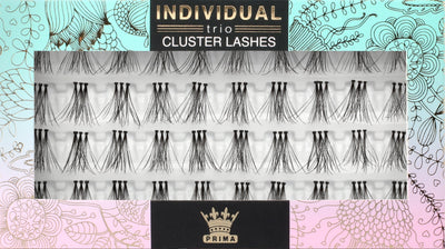 TRIO Natural Cluster lash extensions Long 14mm