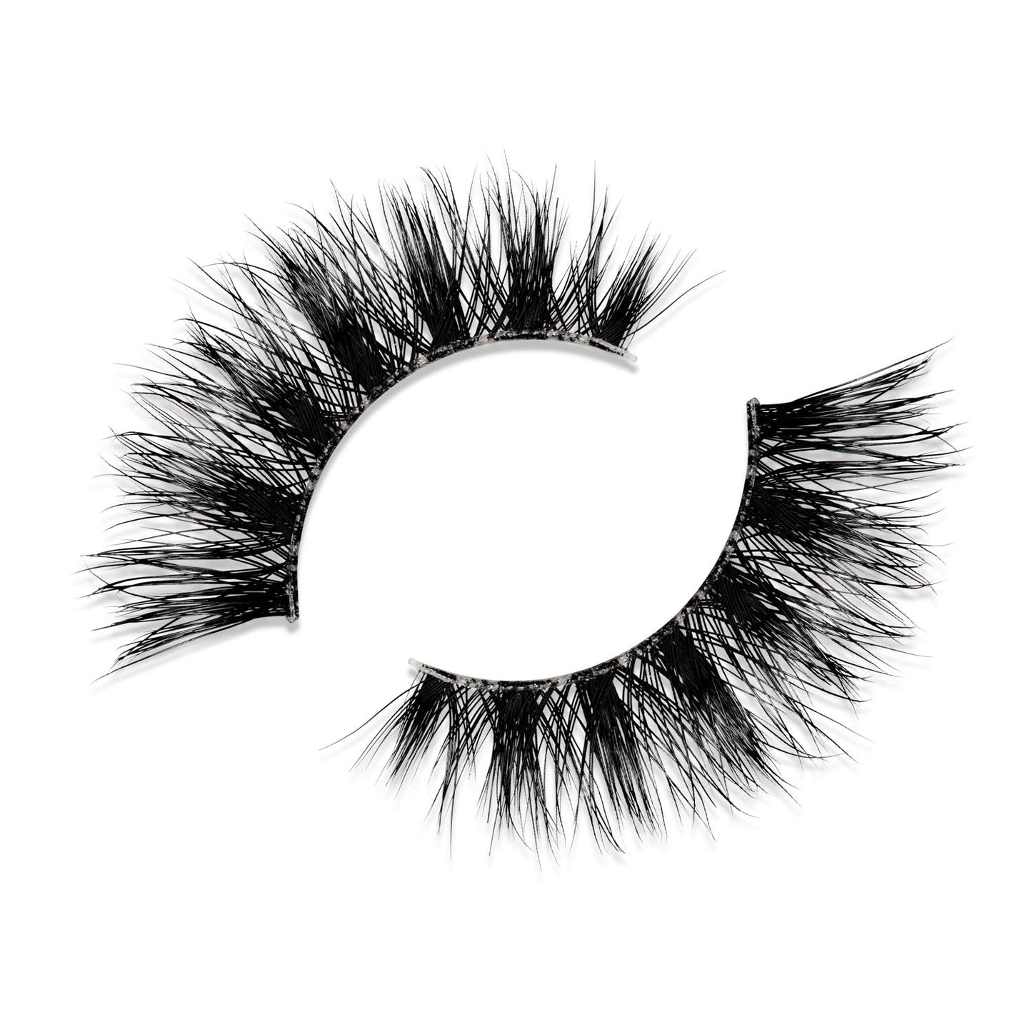 Luxury Mink strip Lashes #Naughty (3D)