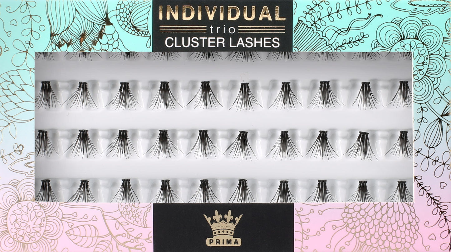 TRIO Cluster Lash Extensions Extra Short 8mm