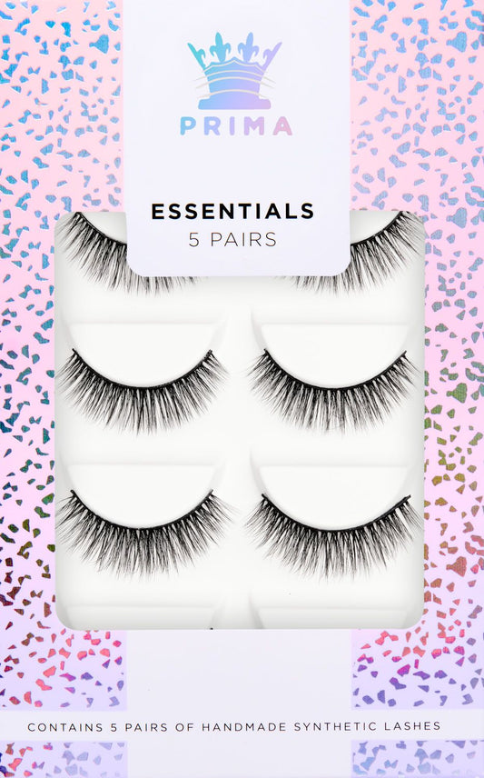 ESSENTIALS 5 PAIR PACK VEGAN LASHES #CAMILLA