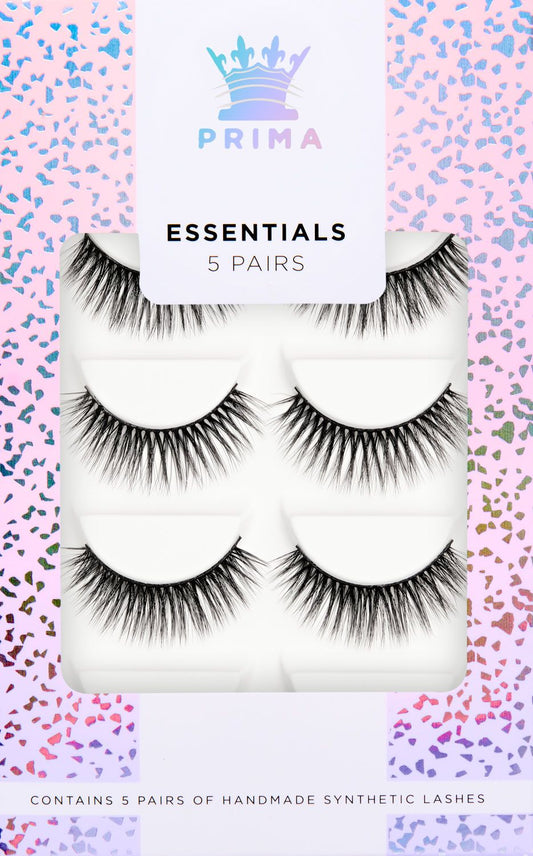 ESSENTIALS 5 PAIR PACK VEGAN LASHES #JADA